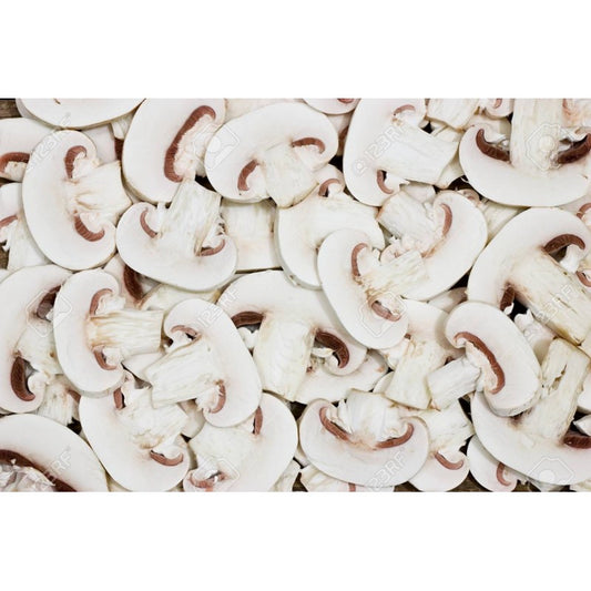 SLICED BUTTON MUSHROOMS 1KG